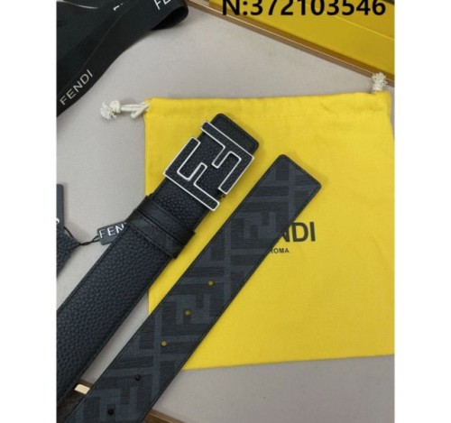 펜디 FF버클 리치 무늬 양면 벨트 4cm 2컬러