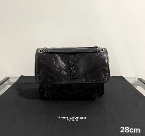 (블랙 프레임 공장) YSL. 니키 미디움 숄더백