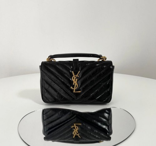 (블랙 프레임 공장) YSL. 컬리지 체인 미니 숄더백