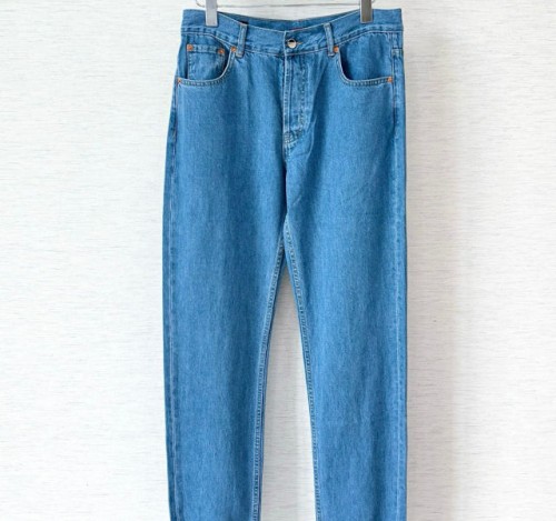 (AR 공장) GU. 25SS 스카이블루 워싱 데님 진