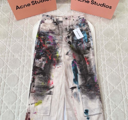 (AR 공장) ACNE. 25SS 잉크젯 블렌딩 구제 청바지