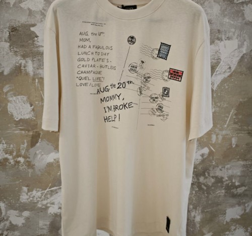 (GTR 공장) FD 25SS 우표 도장 반팔
