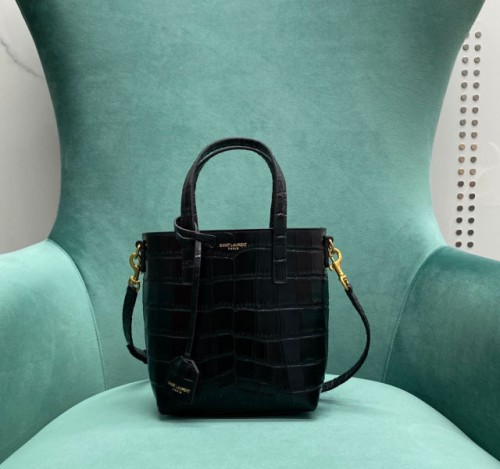 (석류공장) YSL. 크로커다일 미니 토이 토트백