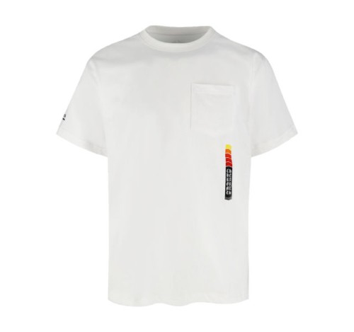 (잔디집2) 크롬하츠 포켓 레터링 반팔(3color)