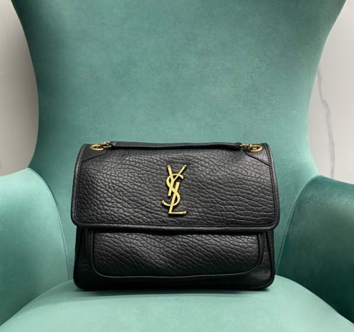(석류공장) YSL. 니키 그레인 미디엄 백(6color)
