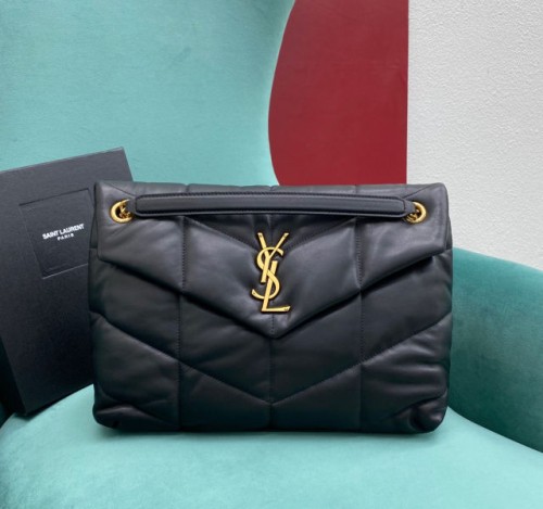 (석류공장) YSL. 루루 라지 푸퍼백(6color)