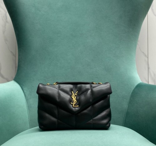 (석류공장) YSL. 루루 스몰 푸퍼백(7color)